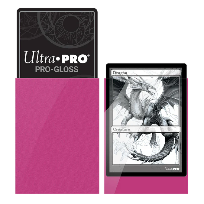 PRO-Gloss Standard Sleeves Bright Pink Ultra Pro (50 Bustine)
