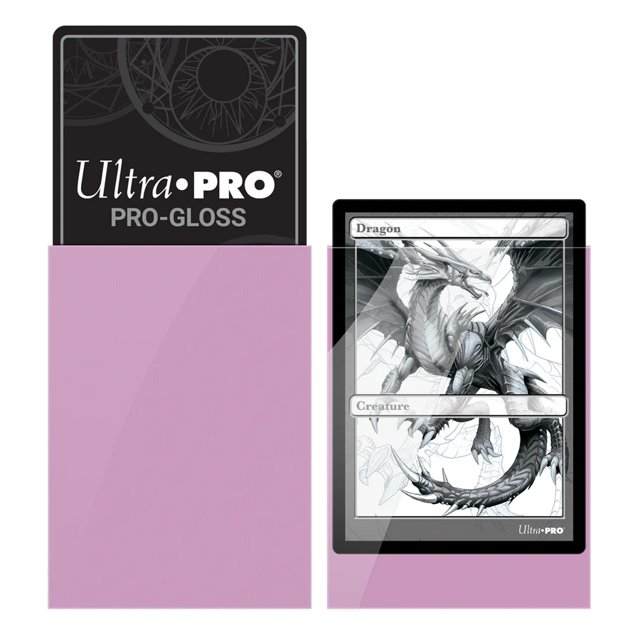 PRO-Gloss Standard Sleeves Pink Ultra Pro (50 Bustine)