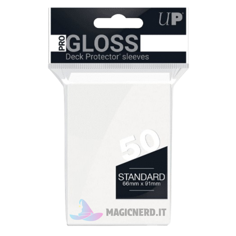 Standard - PRO-Gloss - Classic White (50 Bustine) - Ultra Pro