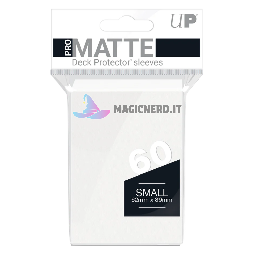 PRO-Matte Small Deck Protector Sleeves (60ct) Bianche