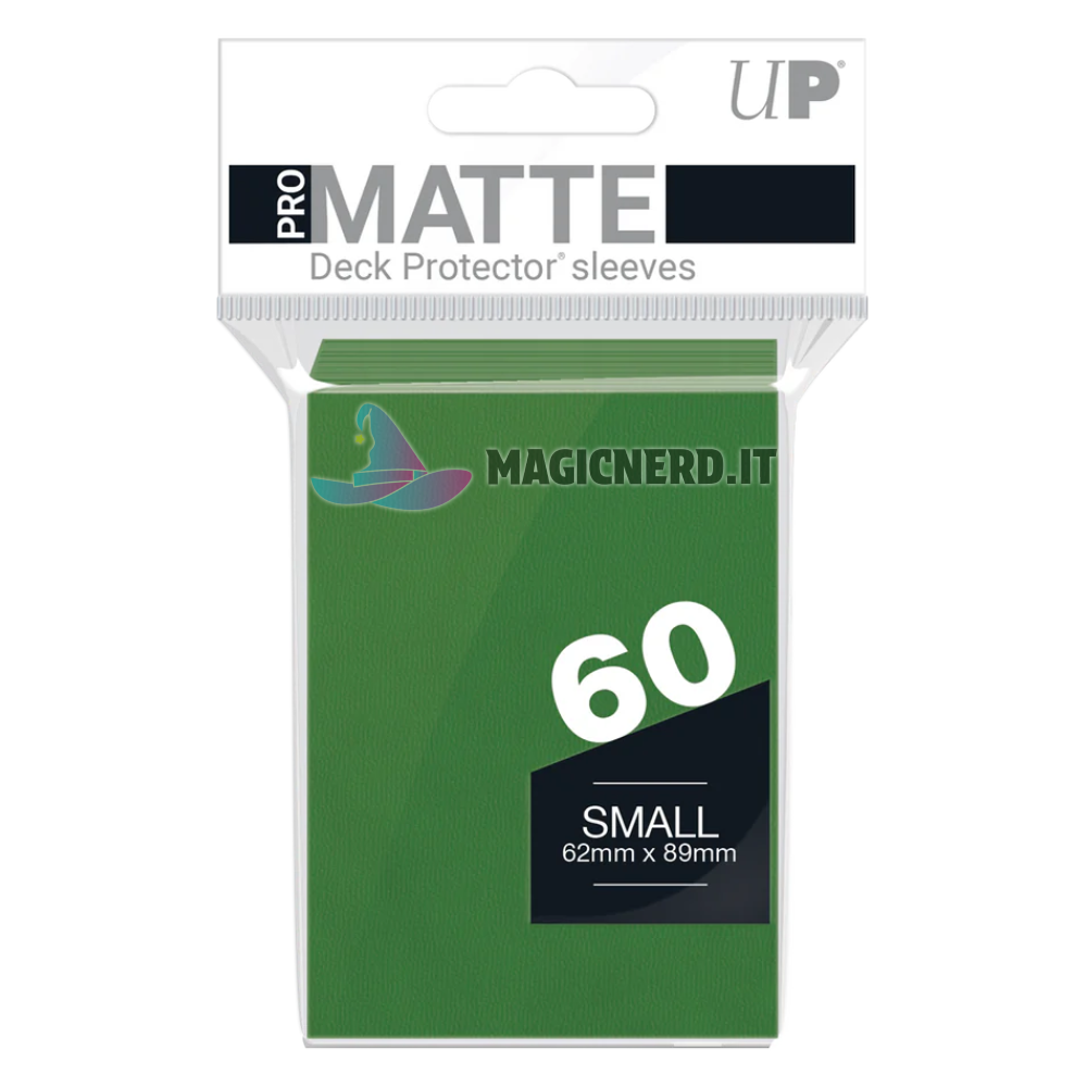 PRO-Matte Small Deck Protector Sleeves (60ct) Green