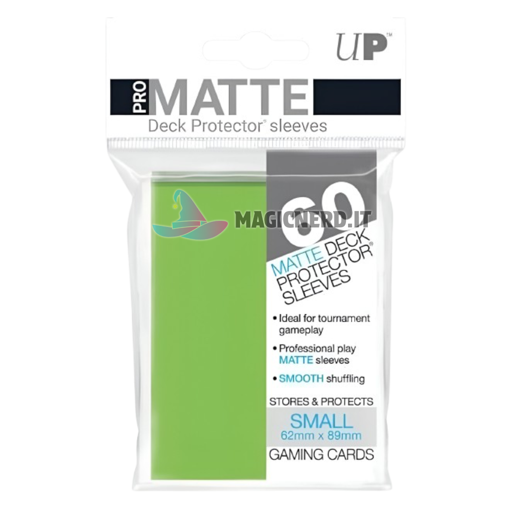 PRO-Matte Small Deck Protector Sleeves (60ct) Lime Green