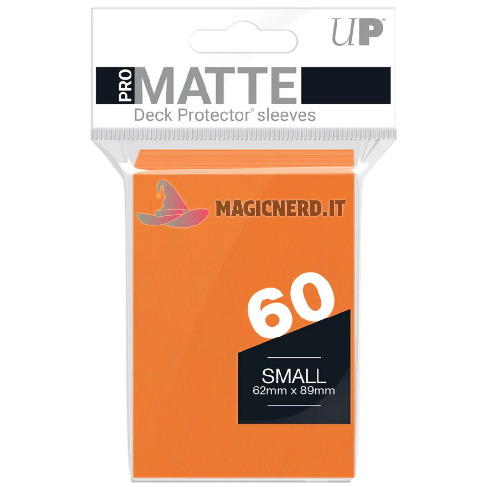 PRO-Matte Small Deck Protector Sleeves (60ct) Orange