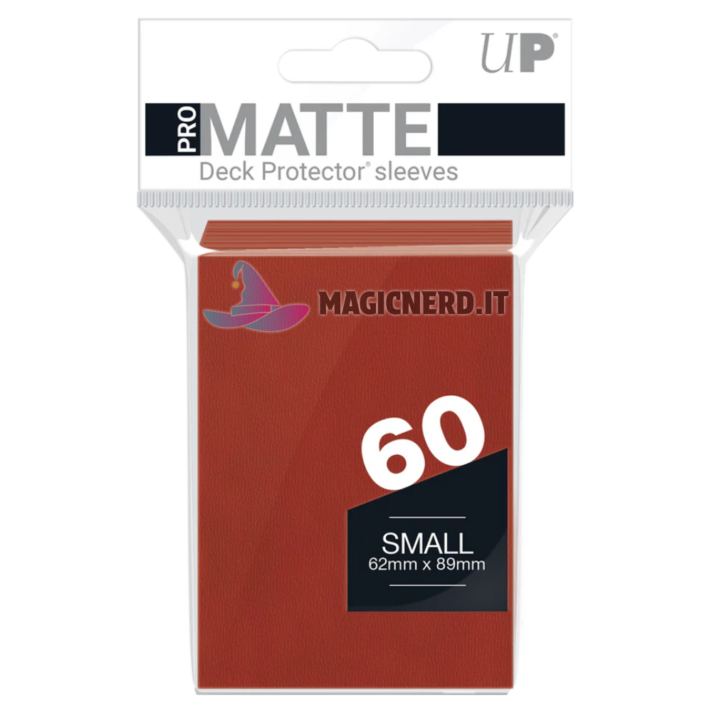 PRO-Matte Small Deck Protector Sleeves (60ct) Rosse