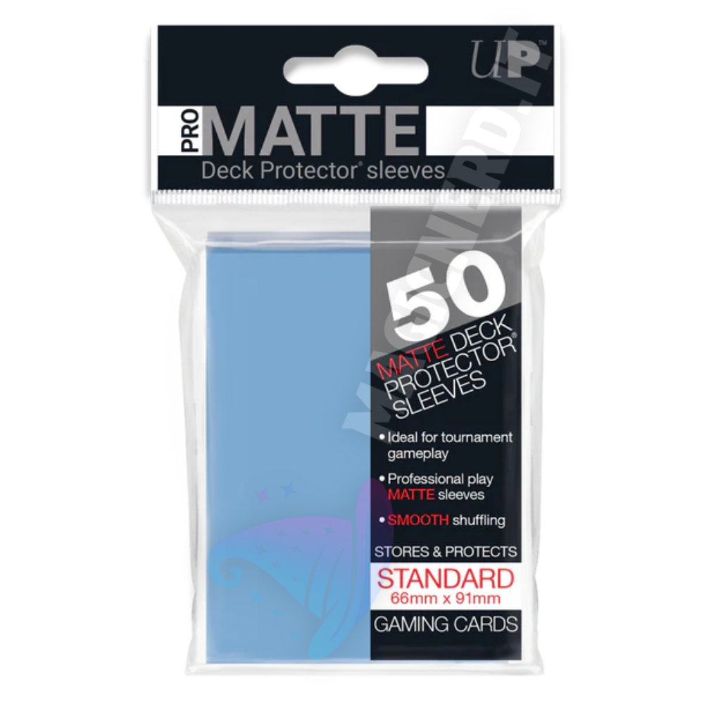 PRO-Matte Standard Sleeves Light Blue Ultra Pro (50 Bustine)