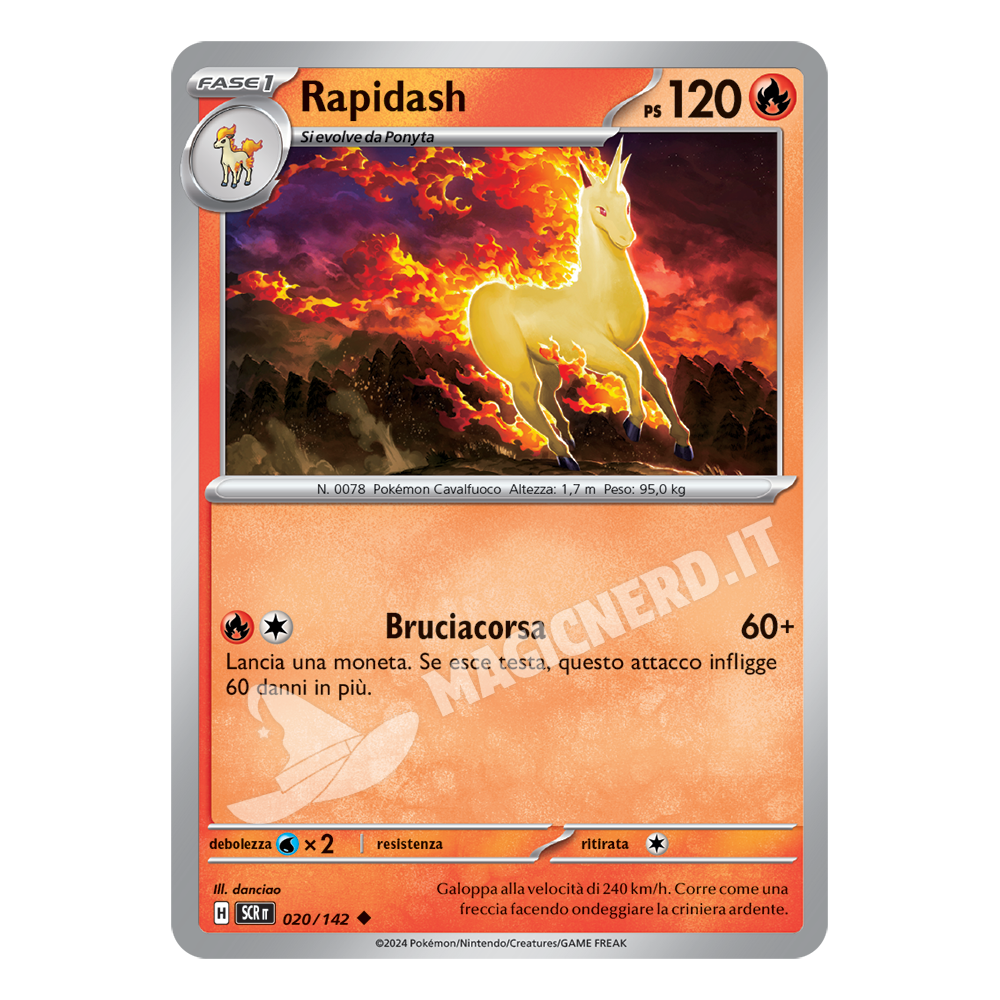 Rapidash Non Comune SCR 020 (ITA)