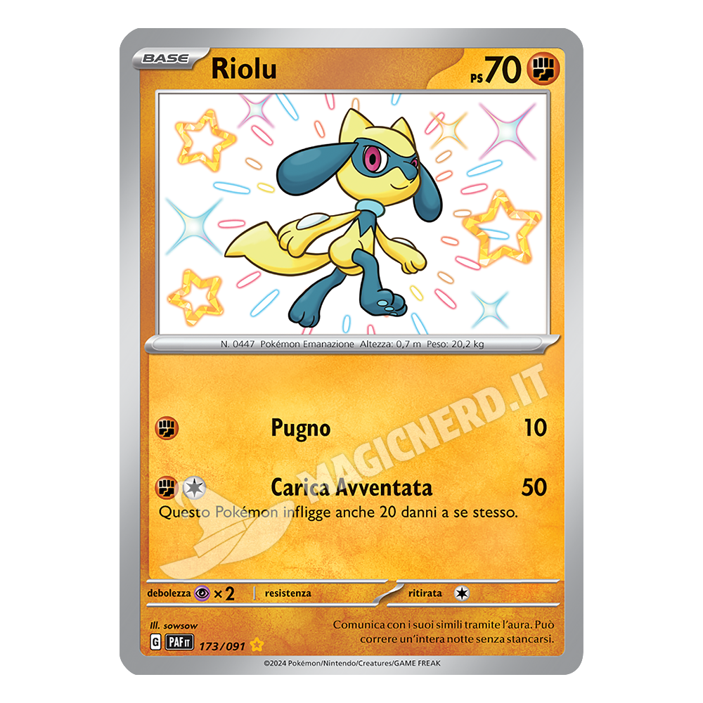 173/091 Riolu Shiny