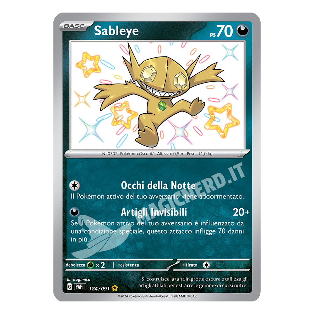 184/091 Sableye Shiny