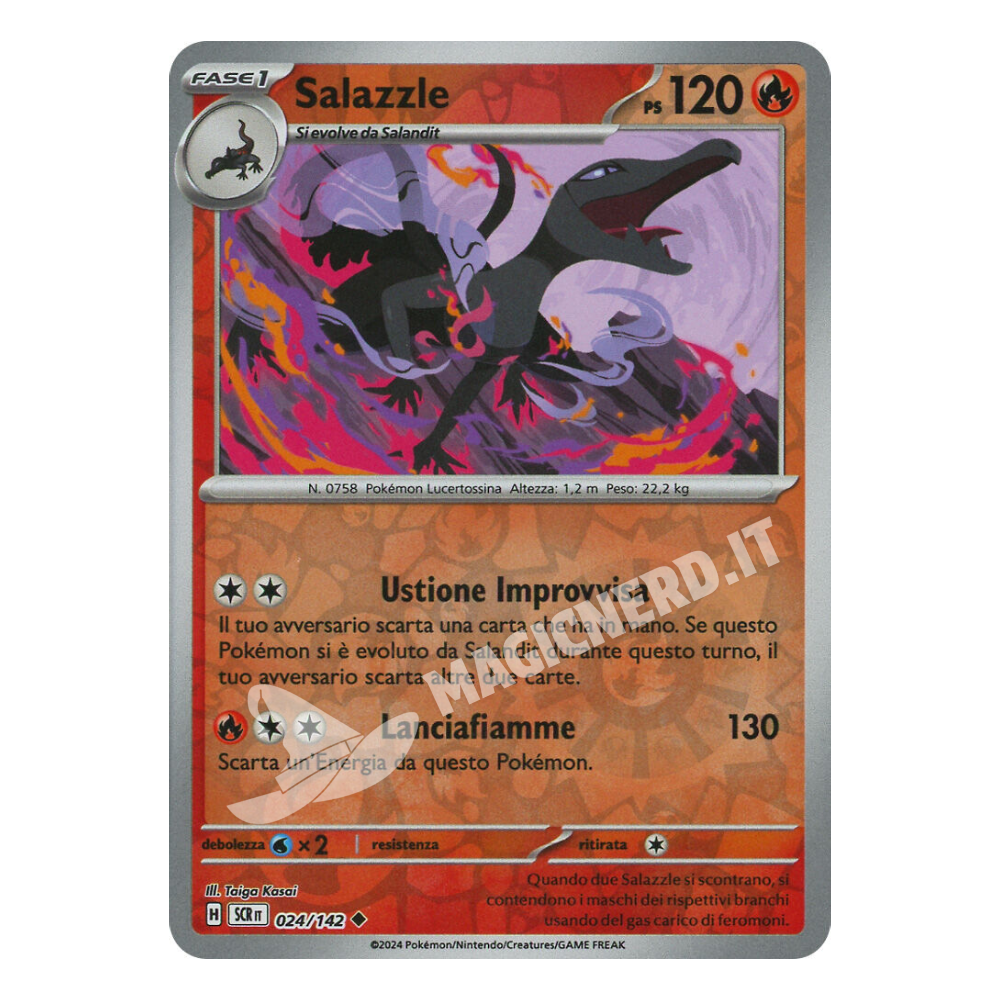 Salazzle Non Comune Reverse SCR 024 (ITA)