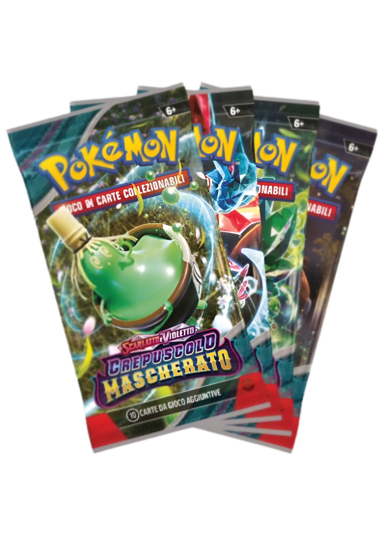 Scarlatto e Violetto Crepuscolo Mascherato Display da 36 Buste (ITA)