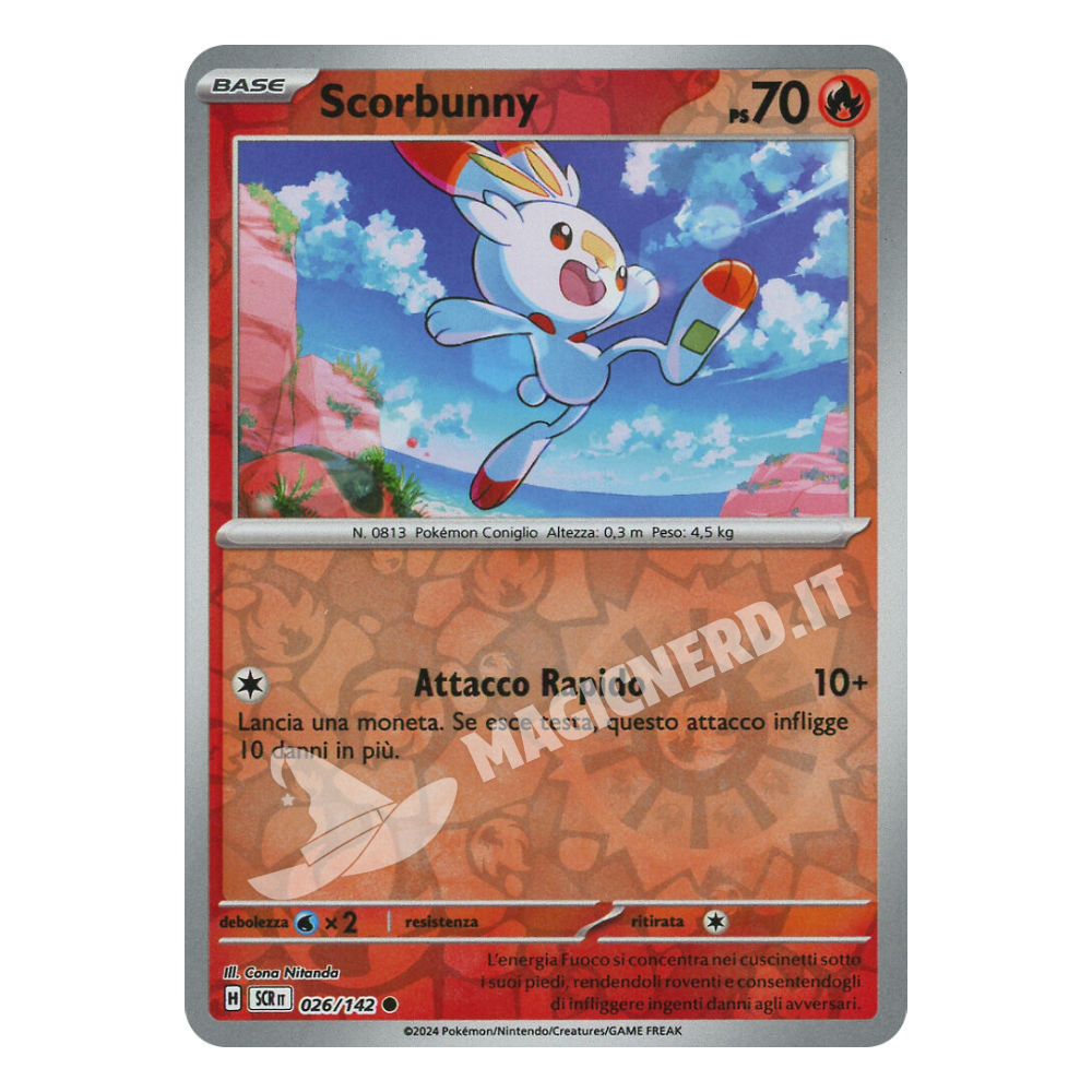 Scorbunny Comune Reverse SCR 026 (ITA)