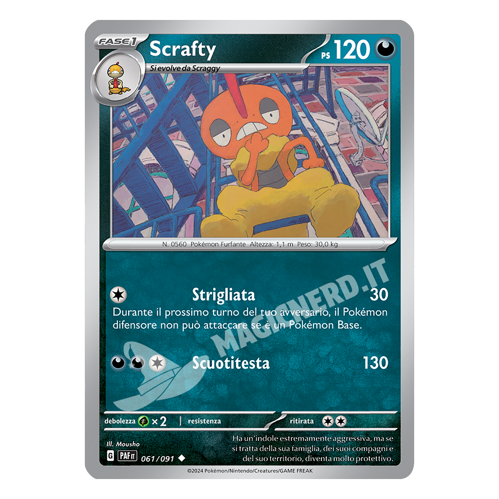 061/091 Scrafty Non Comune PAF
