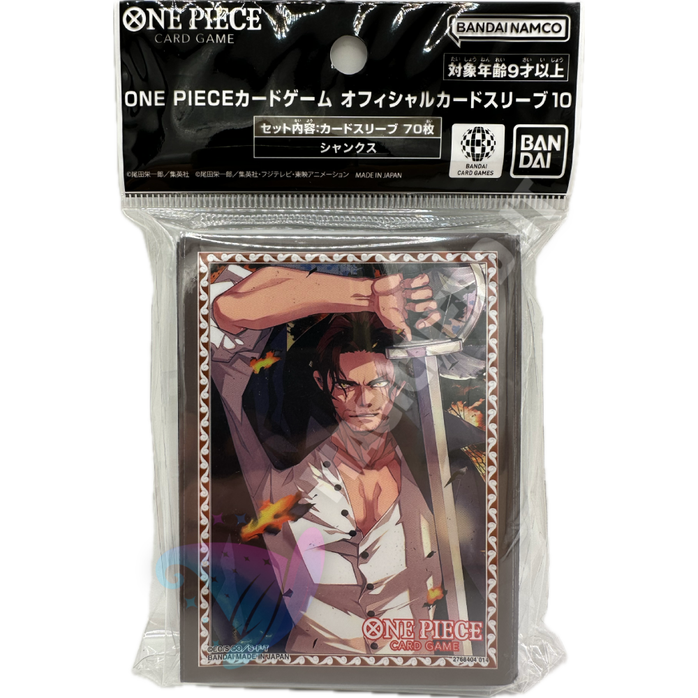 Shanks Official Sleeves One Piece Card Game (70 Sleeves)
