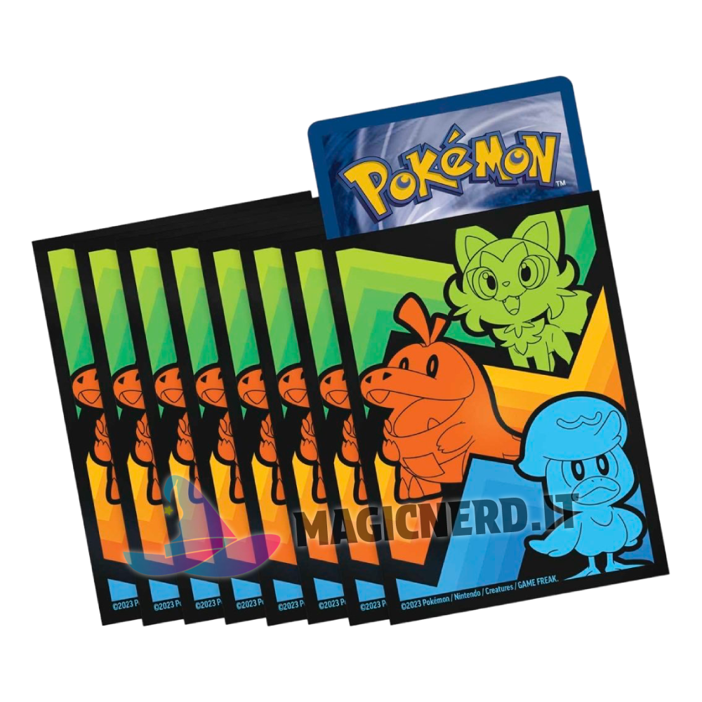 Pokemon – Proteggi carte Standard pacchetto da: 65 Bustine Evoluzioni a Paldea