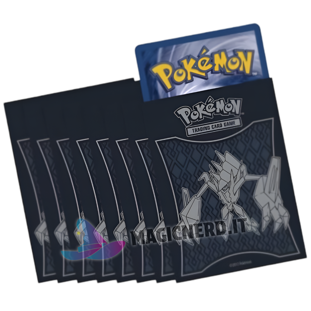 Pokemon – Proteggi carte Standard pacchetto da: 65 Bustine Ombre Infuocate