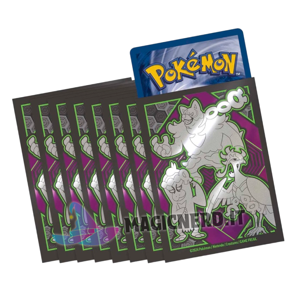 Pokemon – Proteggi carte Standard pacchetto da: 65 Bustine Segreto Fiabesco