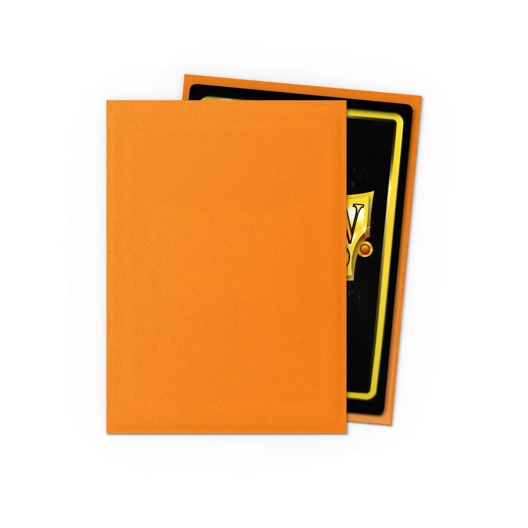 Standard - Matte Orange (100 Bustine) - Dragon Shield