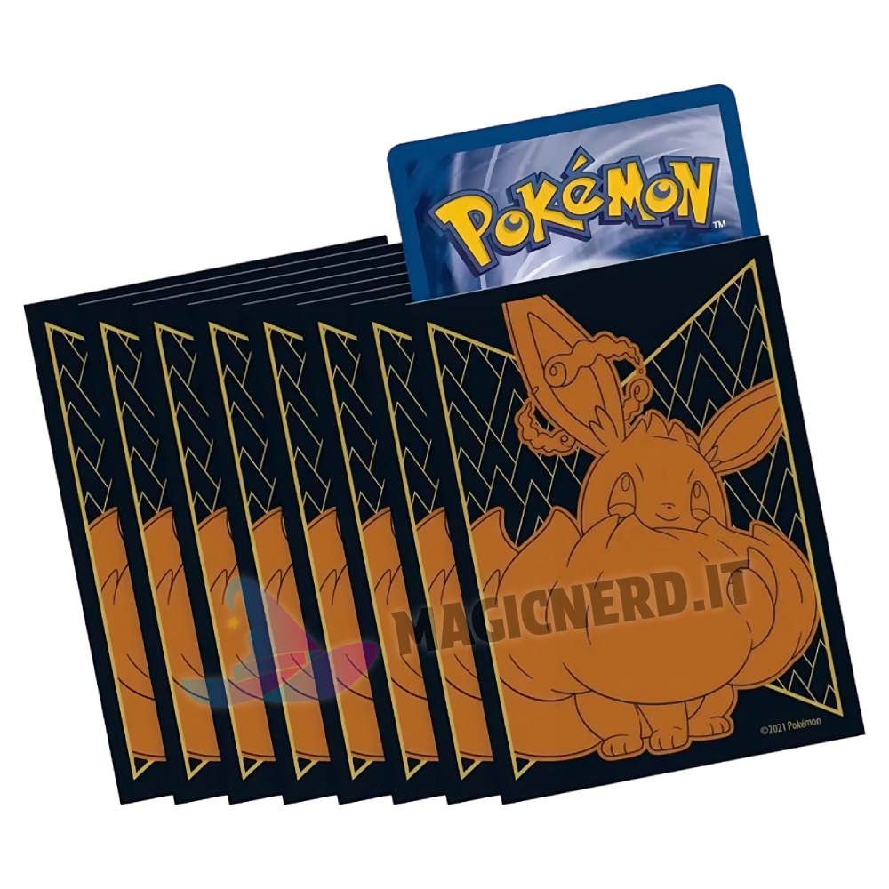 Pokemon – Proteggi carte Standard pacchetto da: 65 Bustine Destino Splendente