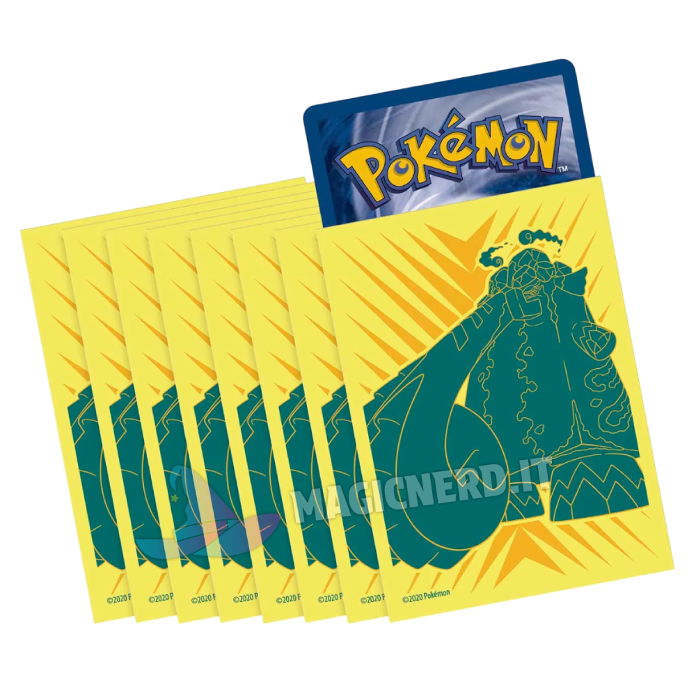 Pokemon – Proteggi carte Standard pacchetto da: 65 Bustine Fragore Ribelle