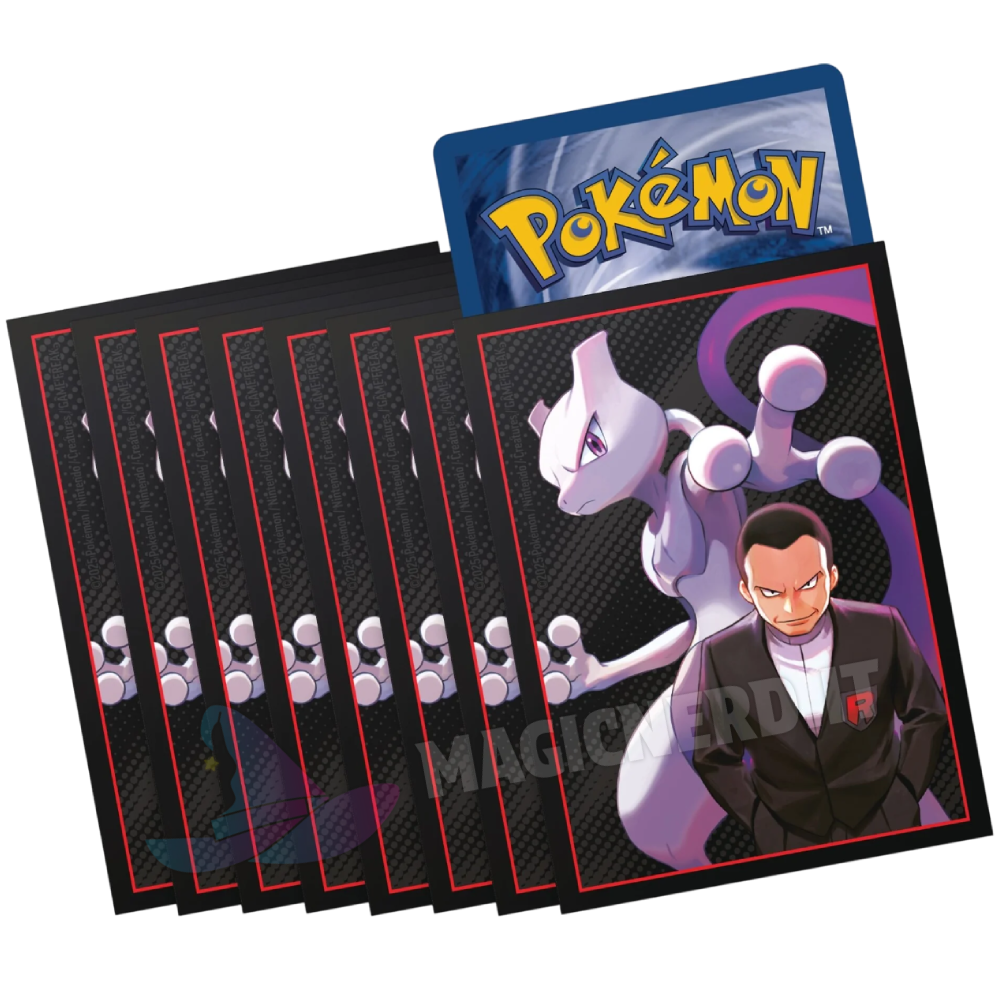 Pokemon – Proteggi carte Standard pacchetto da: 65 Bustine Rivali Predestinati