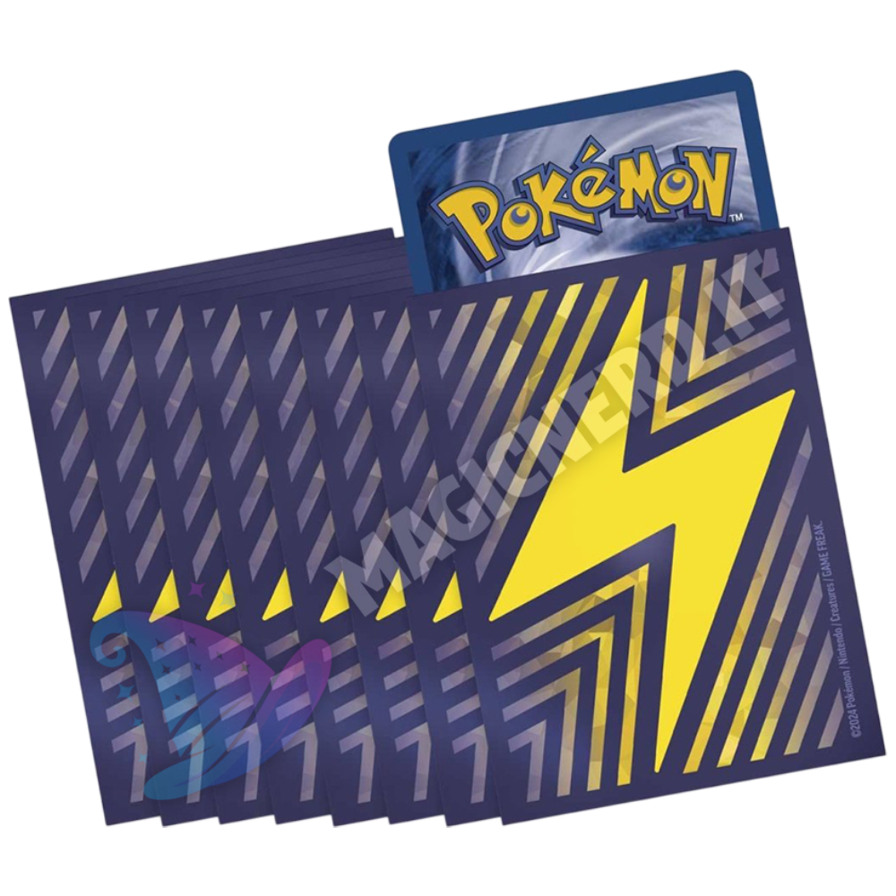 Pokemon – Proteggi carte Standard pacchetto da: 65 Bustine Scintille Folgoranti