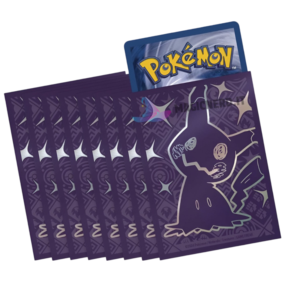Pokemon – Proteggi carte Standard pacchetto da: 65 Bustine Destino di Paldea