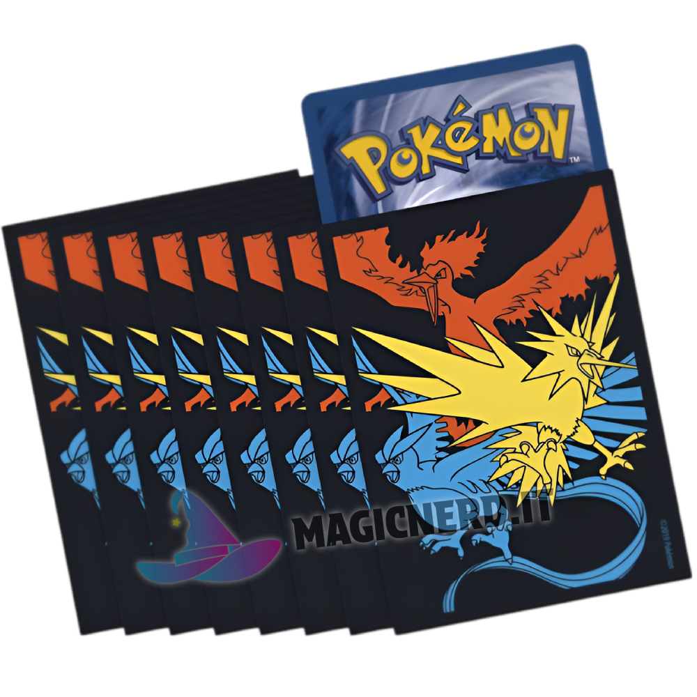 Pokemon – Proteggi carte Standard pacchetto da: 65 Bustine Destino Sfuggente
