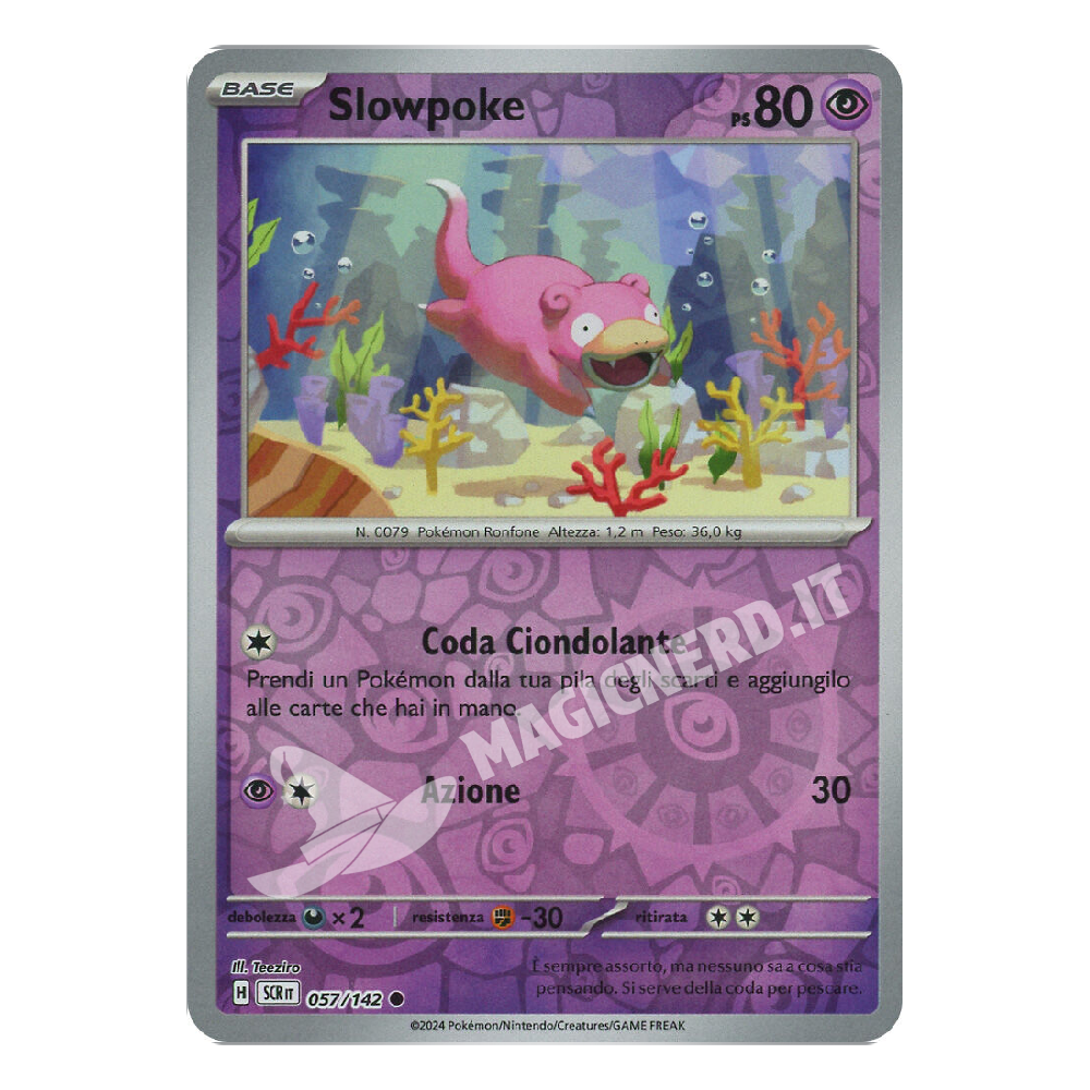 Slowpoke Comune Reverse SCR 057 (ITA)