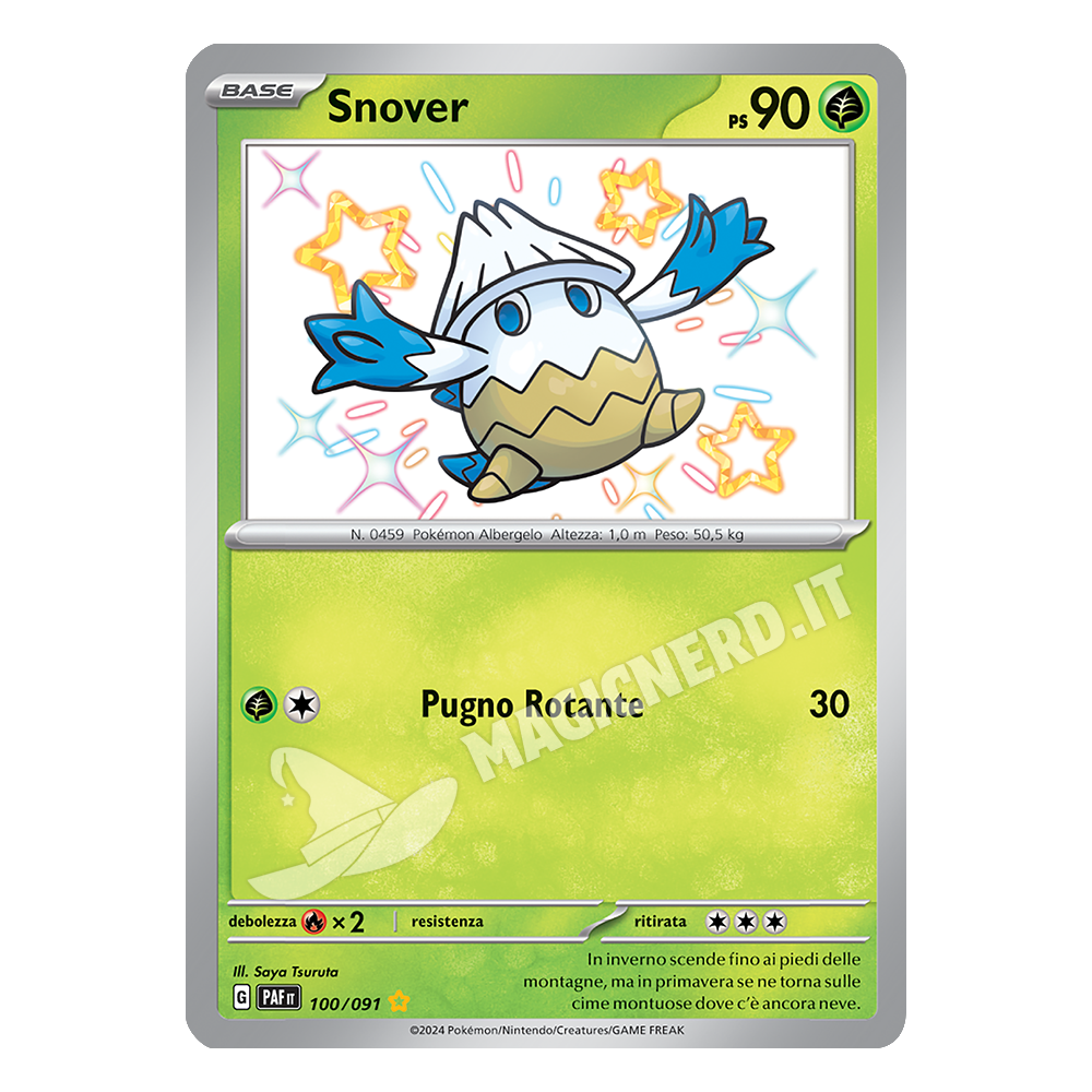 100/091 Snover Baby Shiny