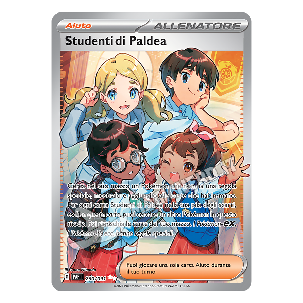 230/091 Studenti Di Paldea Full Art