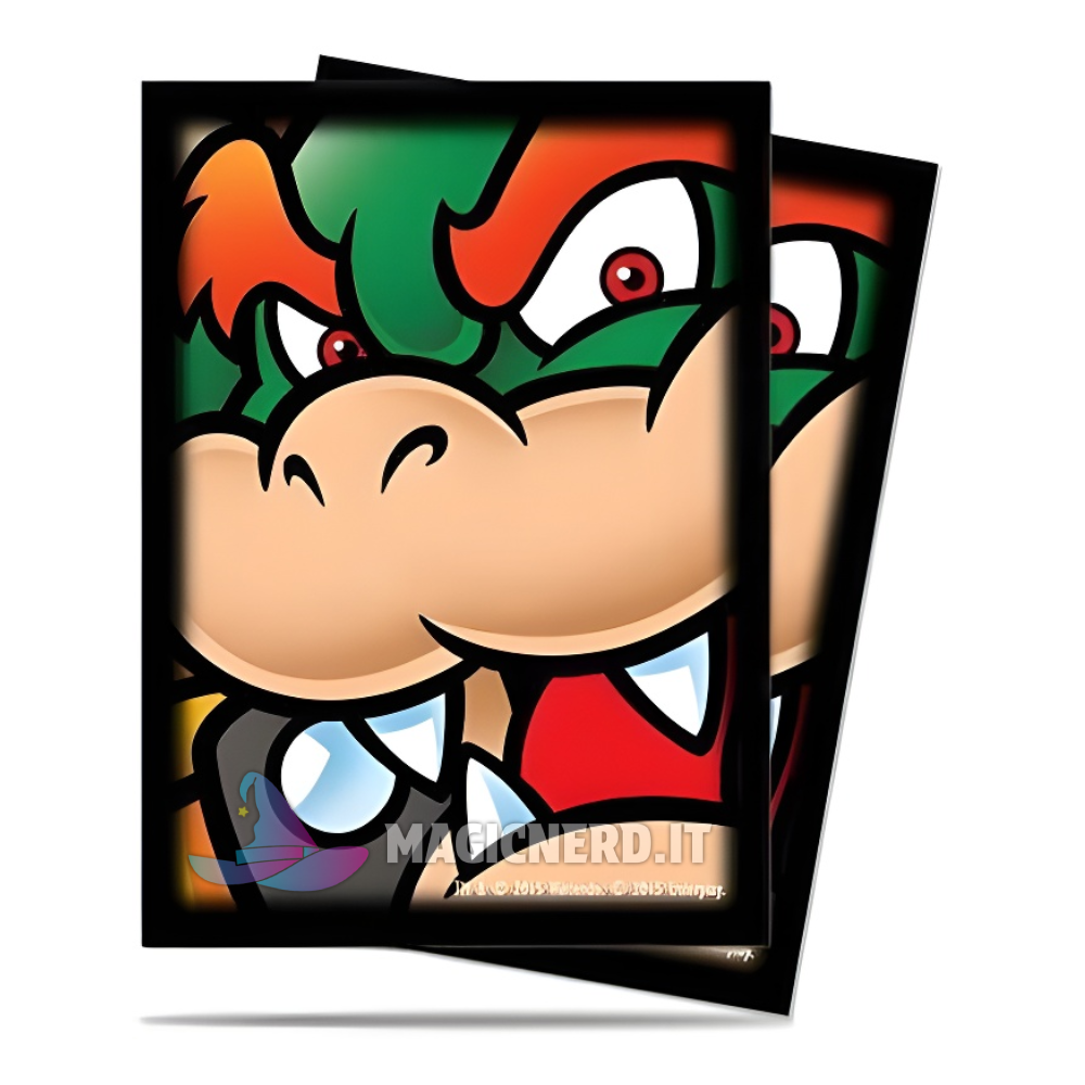 Bustine Protettive Super Mario Bowser Standard 66×91 mm (65)