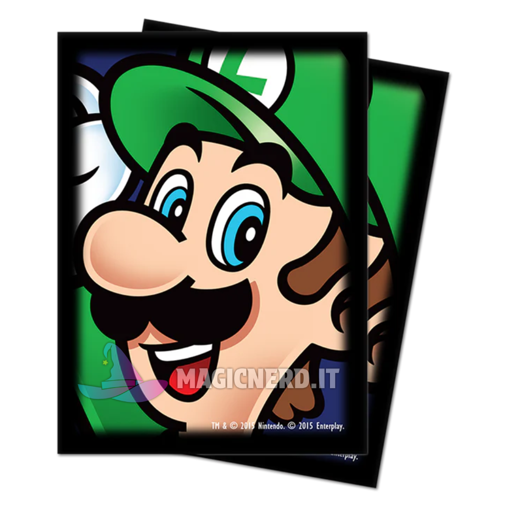 Bustine Protettive Super Mario Luigi Standard 66×91 mm (65)