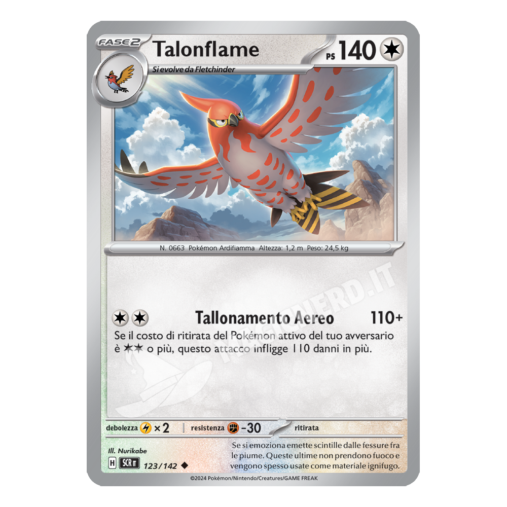 Talonflame Non Comune SCR 123 (ITA)