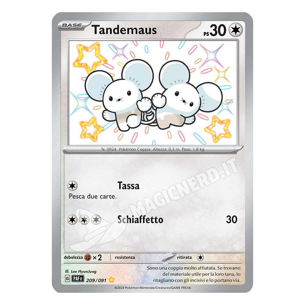 209/091 Tandemaus Shiny