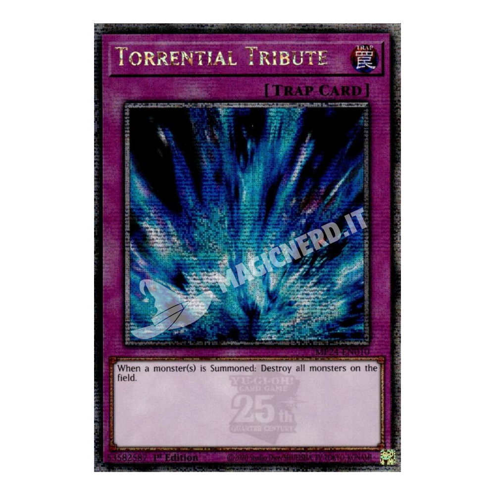 MP24-IT010 Tributo Torrenziale rara segreta quarto di secolo 1a Edizione