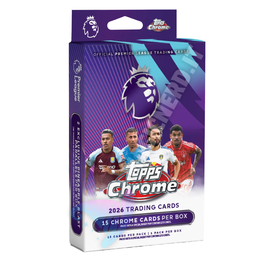 Topps Chrome Premier League Hanger Box 2026