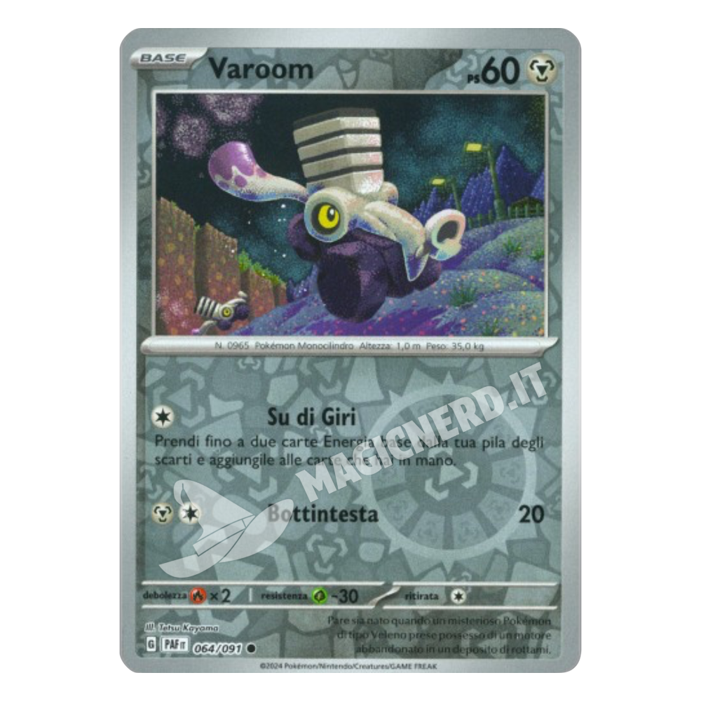 064/091 Varoom Comune Reverse PAF