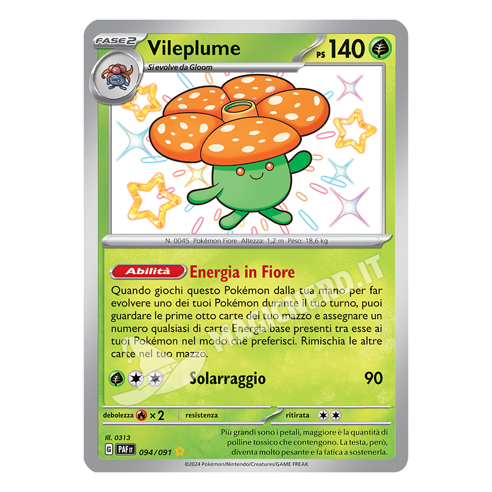 094/091 Vileplume Baby Shiny