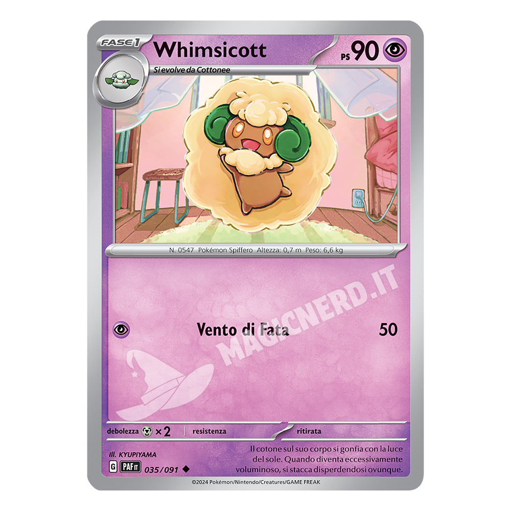 Whimsicott Non Comune PAF 035