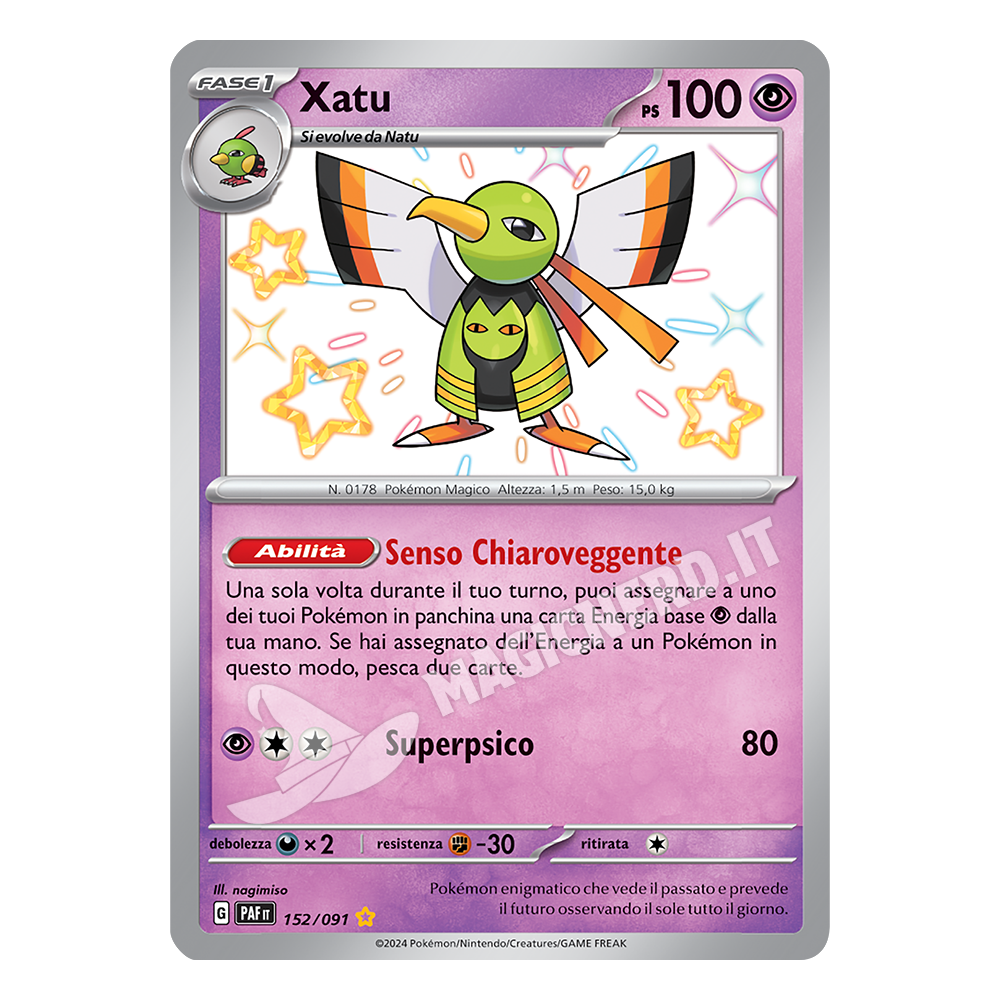 152/091 Xatu Shiny