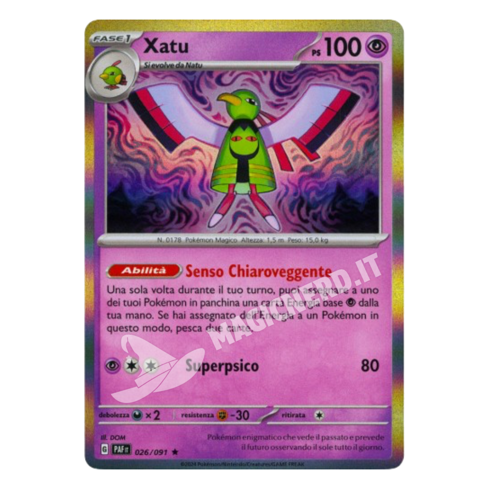 Xatu Holo PAF 026