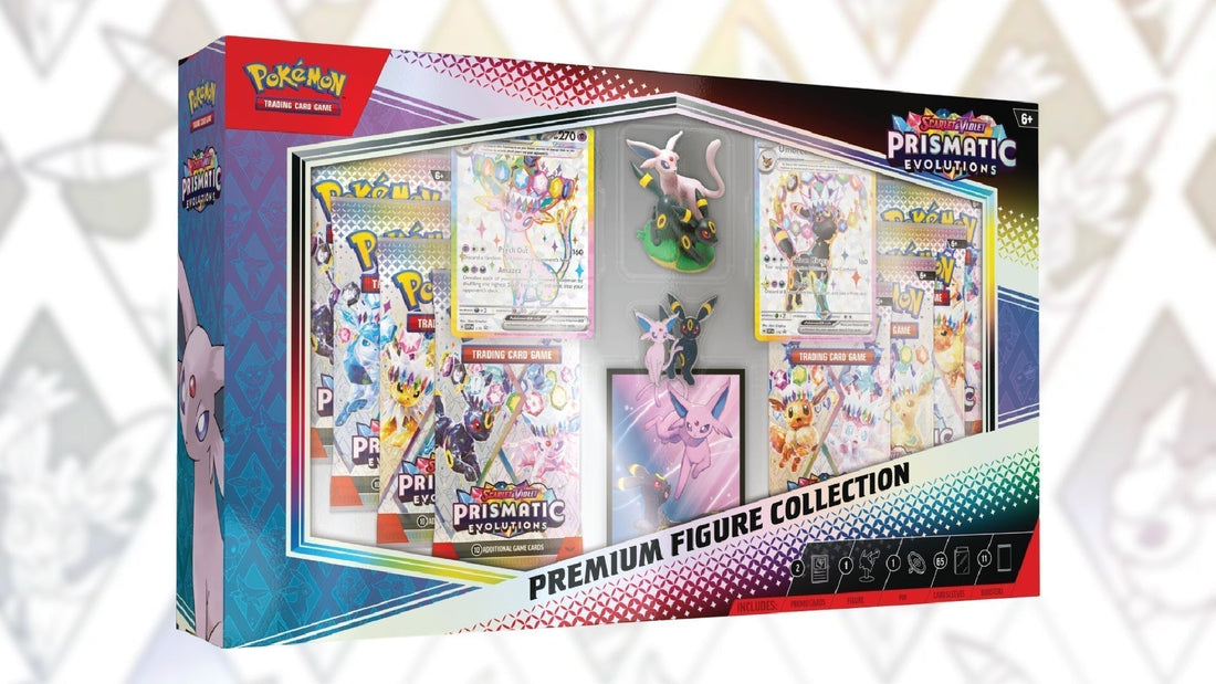 Collezione con Statuina di Evoluzioni Prismatiche in uscita a Settembre!
