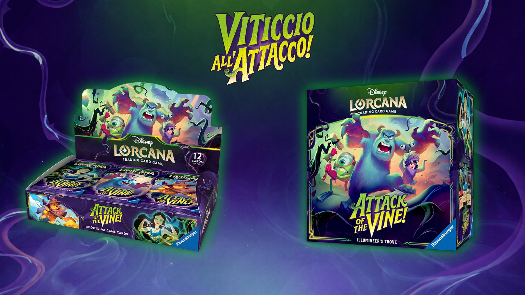 Rivelato il nuovo set di Lorcana "Viticcio all'Attacco!" in uscita a Luglio
