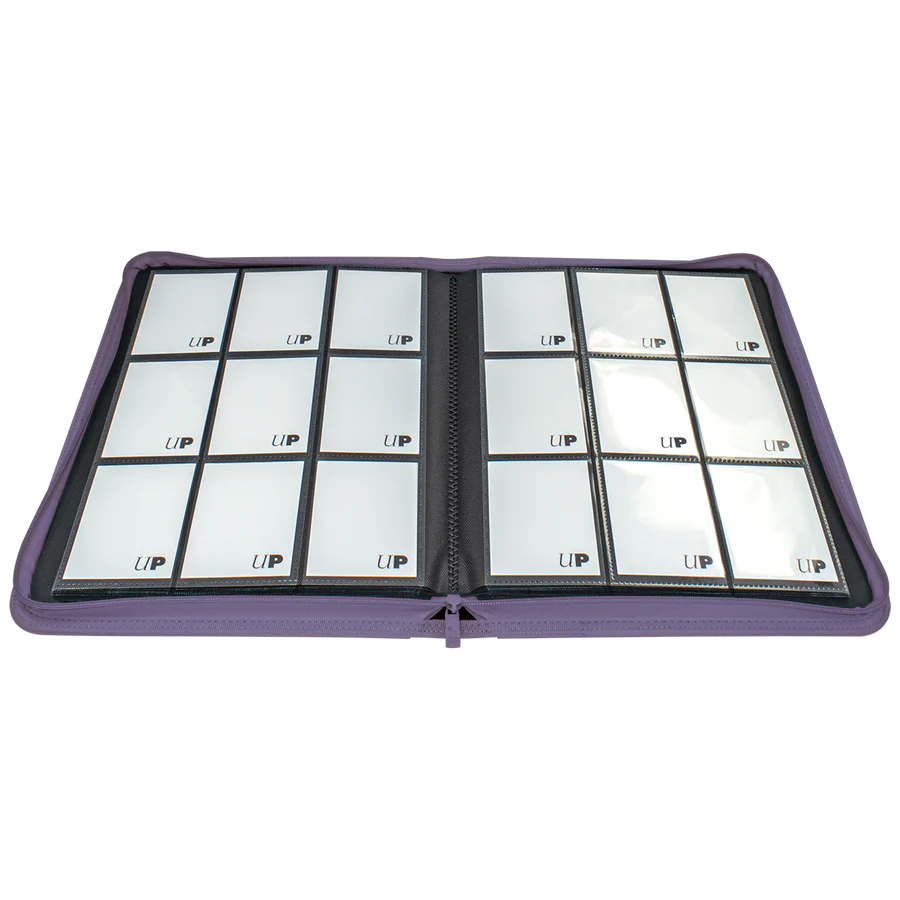 Album 9 Tasche Con Zip PRO-Binder Purple Vivid Ultra-PRO