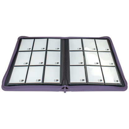 Album 9 Tasche Con Zip PRO-Binder Purple Vivid Ultra-PRO