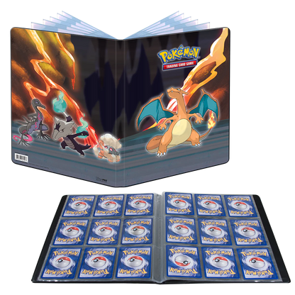 Album Ultra Pro Pokemon - Charizard Scorching Summit 9 Tasche 10 Pagine