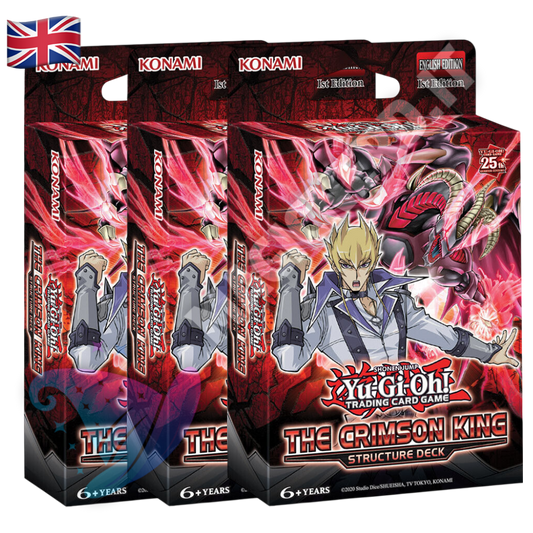 3x The Crimson King Structure Deck Yu-Gi-Oh! ENG