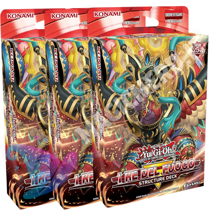 I Re del Fuoco 3x Structure Deck (1a Edizione ITA)
