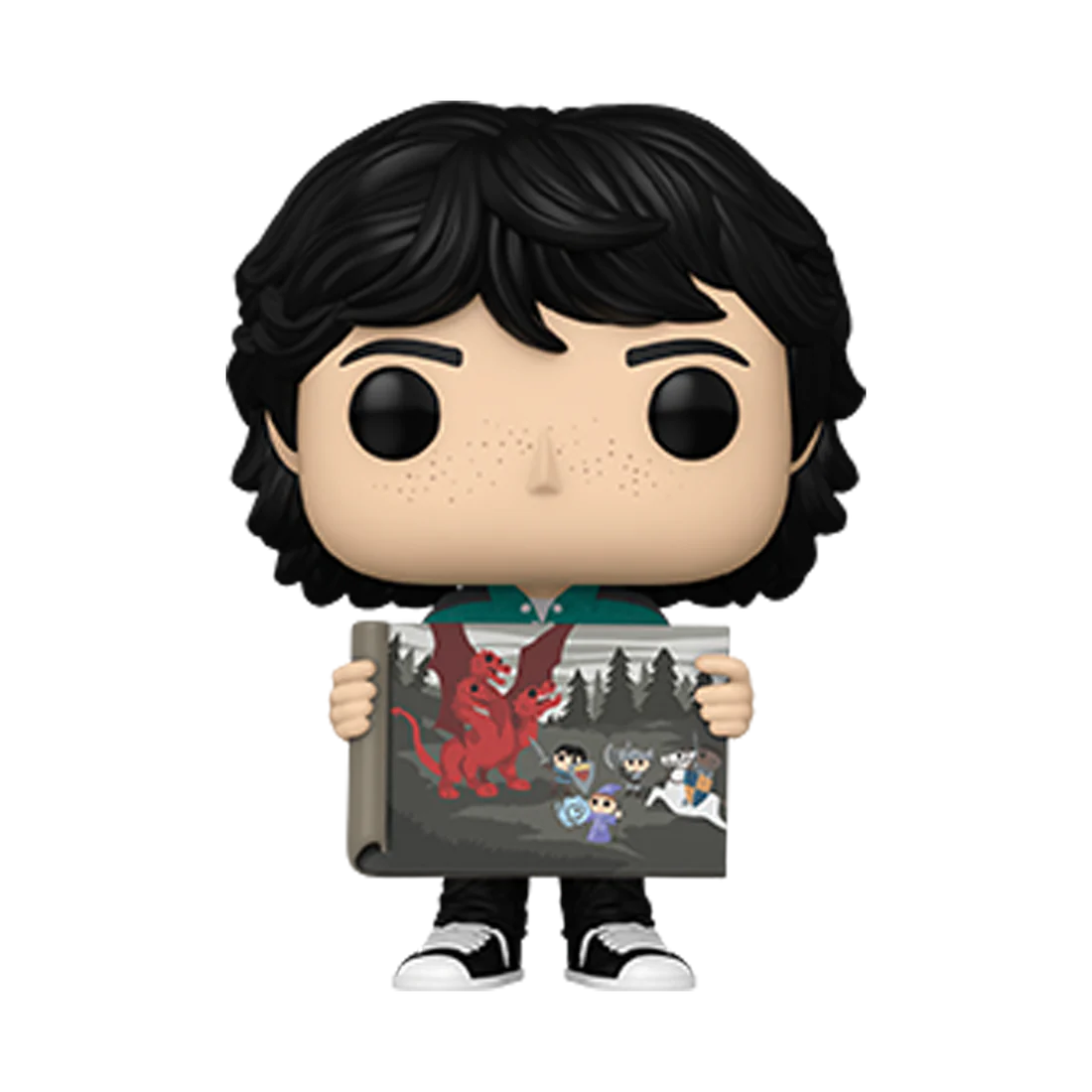 foto più dettagliata del Funko Pop! Stranger Things Stagione 4 Mike with Will's Painting