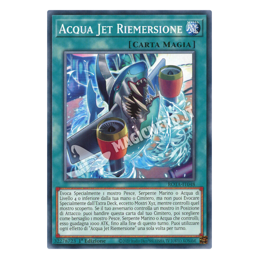 Acqua Jet Riemersione comune